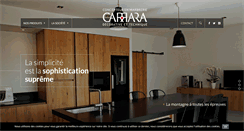 Desktop Screenshot of carrara.fr